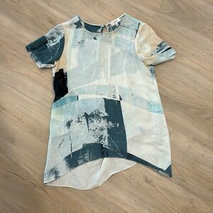 Aritzia Wilfred 100% silk t shirt blouse